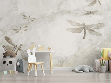 LIBELLULA - Motif nonwoven kids wallpaper by MILLE997 - view 2