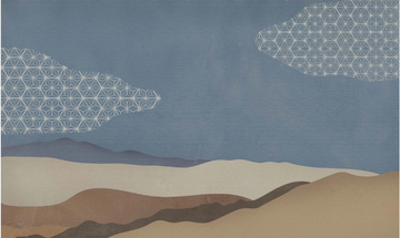 PAESAGGIO - Geometric landscape wallpaper by MILLE997 - view 3