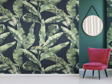 PLATANO - Panoramic wallpaper with floral pattern by MILLE997 - view 2