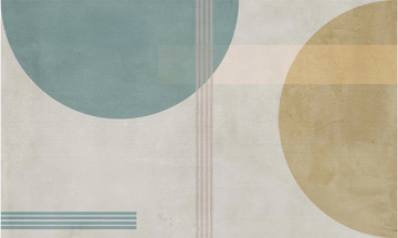 RANDOM - Geometric panoramic wallpaper by MILLE997 - view 3