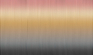 TEXT - Striped panoramic wallpaper by MILLE997 - view 3