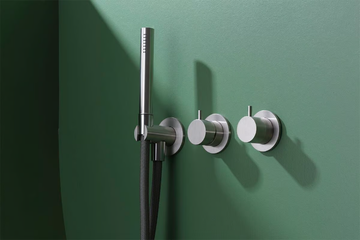 IVI 8900-0825-0700-G50S - Stainless steel shower mixer with hand shower by MINA - view 3