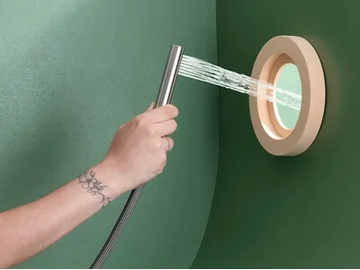 STEELA 0700-G50S - Stainless steel handshower with hose by MINA - view 2