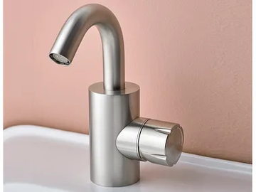 SYNTH 4509 - Countertop single handle stainless steel bidet mixer by MINA - view 2