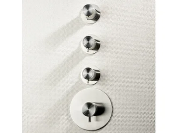 CORSIVO 11P4 - Thermostatic stainless steel shower mixer by MINA - view 2