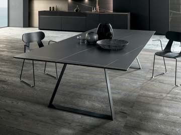 BLADE - Rectangular porcelain stoneware dining table by MODULNOVA - view 2