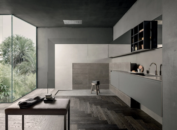 SKILL - Porcelain stoneware bathroom furniture set by MODULNOVA - view 3