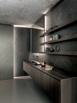 SKILL - Laminate bathroom furniture set by MODULNOVA - view 3