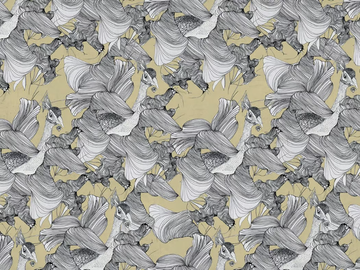 GIU-10 - Glass-fibre wall tiles / wallpaper by MOMENTI - view 2