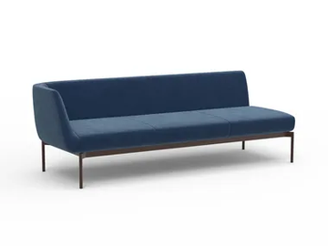 FAUNO FAU84 - Modular 2 seater 1/2 fabric sofa by MOMENTI - view 2