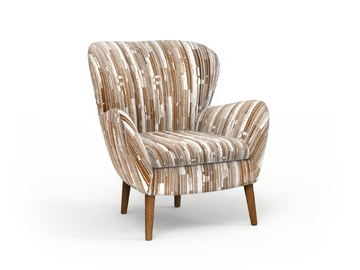 OTTAVIA OTT1 - Armchair with removable cover with armrests by MOMENTI - view 2