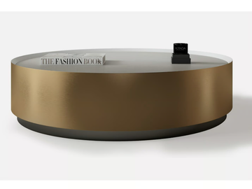 COFRE - Low round metal coffee table by MORADA - view 2