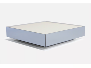 COFRE - Low square mirrored glass coffee table by MORADA - view 2