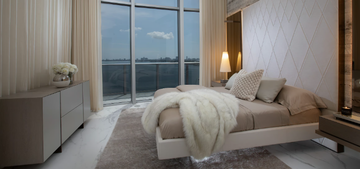 HEAVEN - Leather king size bed with high headboard by MORADA - view 3