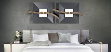 MODERN NATURE - Wooden Painting by MORADA - view 3