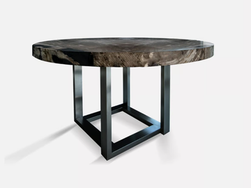 PETRA - Round wooden dining table by MORADA - view 3