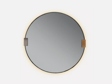 RONDITO - Framed wall-mounted metal mirror by MORADA - view 2