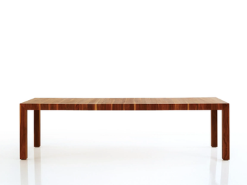 VOLTA - Rectangular wooden dining table by MORE - view 2