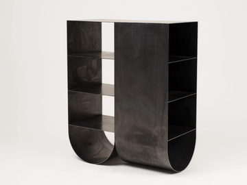 ONE - Open freestanding metal bookcase by MOVIMENTO - view 2