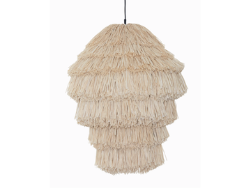 FRAN AS - Raffia pendant lamp by MOVIMENTO - view 2