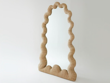 LA CELEBRACIÓN NATURAL - Freestanding framed glass-fibre mirror by MOVIMENTO - view 2