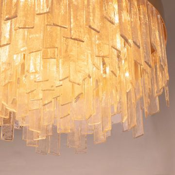 COSMOPOLITAN 2 - LED glass ceiling lamp by MULTIFORME - view 3
