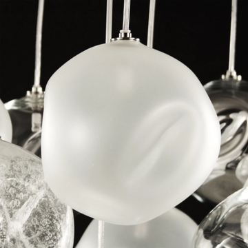 DESAFINADO 38 - Ceiling lamp in artistic Murano glass by MULTIFORME - view 3