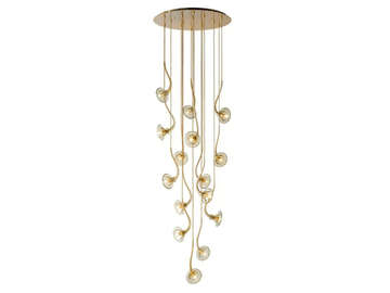 IKEBANA 15 - Blown glass pendant lamp by MULTIFORME - view 2