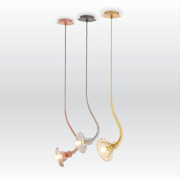 IKEBANA 1 - Blown glass pendant lamp by MULTIFORME - view 3
