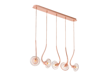 IKEBANA 5 - Blown glass pendant lamp by MULTIFORME - view 2