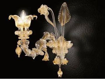 REGALE - Murano glass wall light by MULTIFORME - view 2