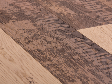 CARVING GRUNGE - BRUSHED/WHITE - Wooden wall/floor tiles by Mafi - view 3