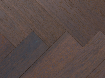 NERO OAK VULCANO 90° - WHITE OIL - Oak flooring by Mafi - view 2