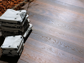 NERO OAK VULCANO - WHITE OIL - Oak flooring by Mafi - view 3