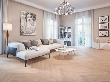OAK CLEAR 90° - WHITE OIL - Oak flooring by Mafi - view 3