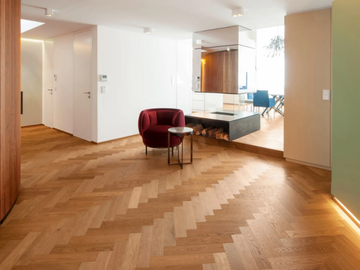 OAK VULCANO MEDIUM 90° - NATURAL OIL - Oak flooring by Mafi - view 2