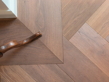 OAK VULCANO MEDIUM 90° - WHITE OIL - Oak flooring by Mafi - view 3