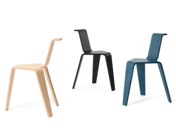 AKA - Multi-layer wood stool by Magis - view 2