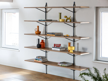 OFFICINA - Open floating bookcase by Magis - view 2
