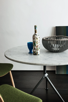 OFFICINA - Round Carrara marble table by Magis - view 3