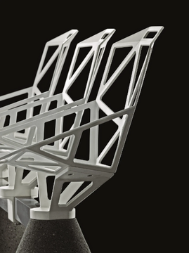 CHAIR ONE PUBLIC SEATING SYSTEM 1 - Freestanding aluminium beam seating by Magis - view 3