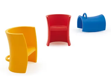 TRIOLI - Polyethylene kids chair / rocking horse by Magis - view 2