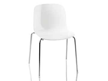 TROY - Stackable polycarbonate chair by Magis - view 2
