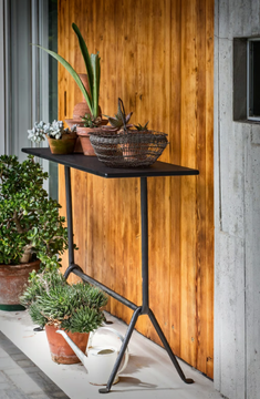 OFFICINA - Rectangular galvanized plate console table by Magis - view 3