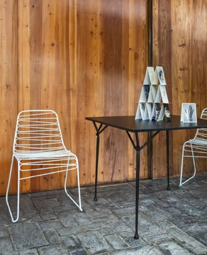 OFFICINA - Rectangular walnut table by Magis - view 3