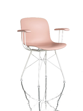 TROY - Polycarbonate chair with armrests by Magis - view 3