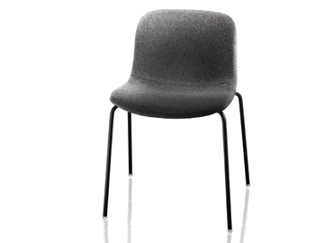 TROY - Upholstered fabric chair by Magis - view 2
