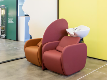 TUDOR M - Shampoo basin with desk screens by Maletti - view 3