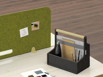 YOUME - Recycled PET stationery organizer by Manade - view 2