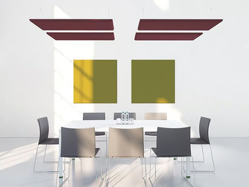 ADDENDA - Fabric acoustic ceiling clouds by Manade - view 3